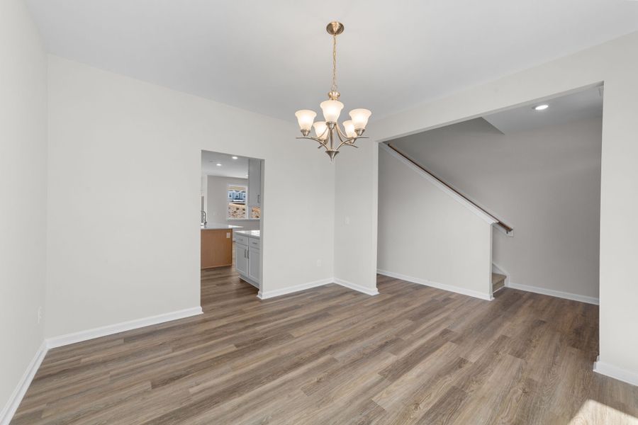 Spacious, unfurnished interior of a new home in Neill's Pointe, Angier (Image 27).