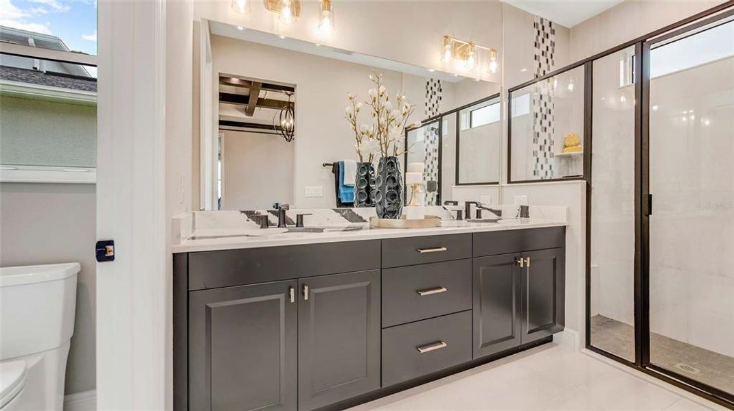 Furnished interior view inside a new home in Cresswind DeLand, Deland (Image 13).