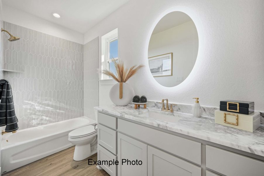 Furnished interior view inside a new home in Aledo Heights - Aledo ISD, Annetta (Image 13). Furnished interior view inside a new home in Aledo Heights - Aledo ISD, Annetta (Image 13).