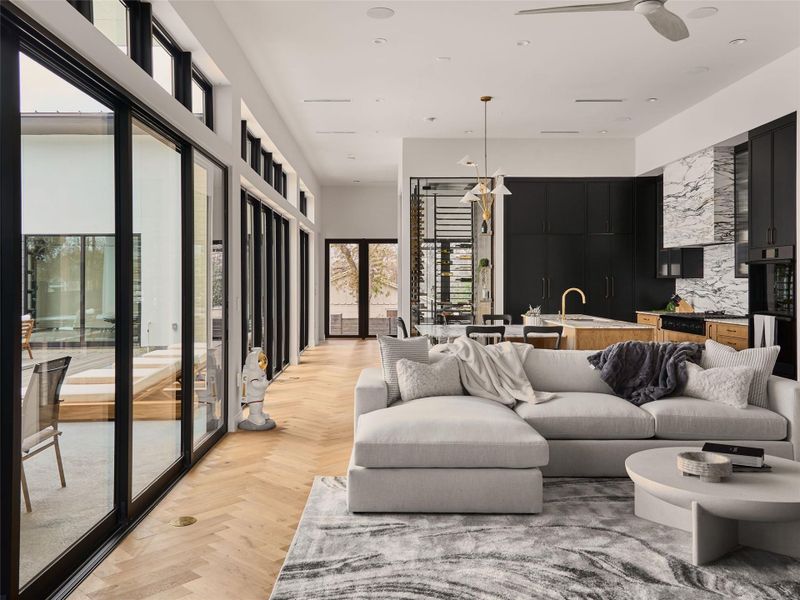Furnished interior view inside a new home in , Austin (Image 16).