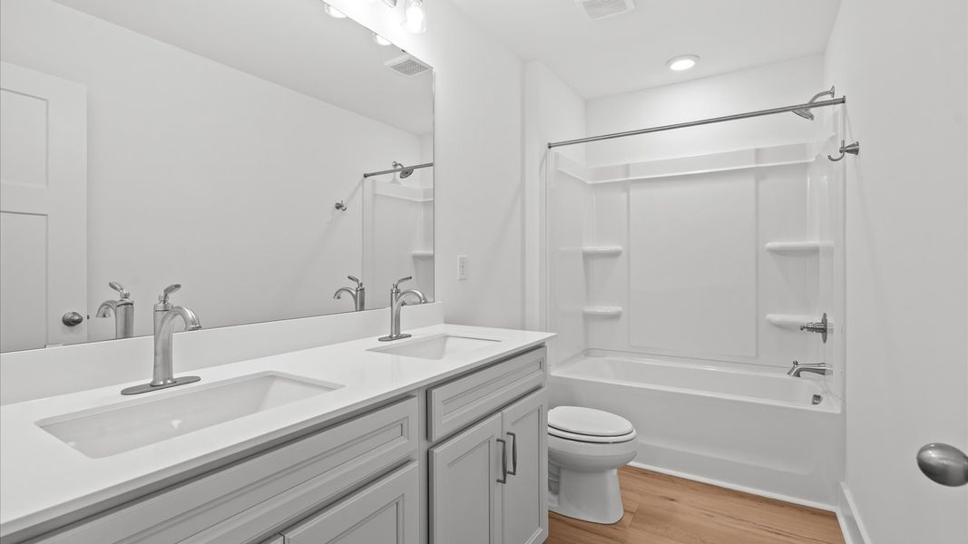 Furnished interior view inside a new home in Pelham Crossing, Greenville (Image 25).