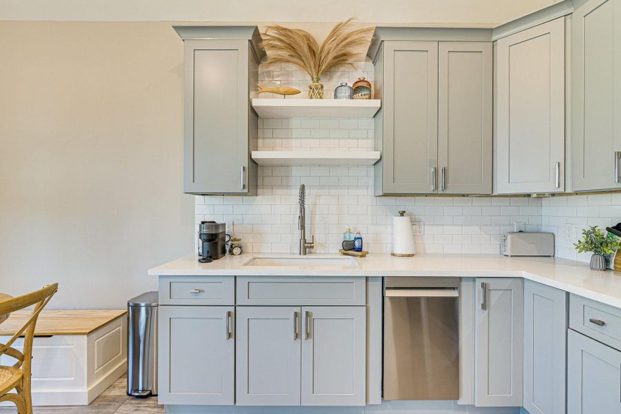 Furnished interior view inside a new home in , Galveston (Image 8). Furnished interior view inside a new home in , Galveston (Image 8).