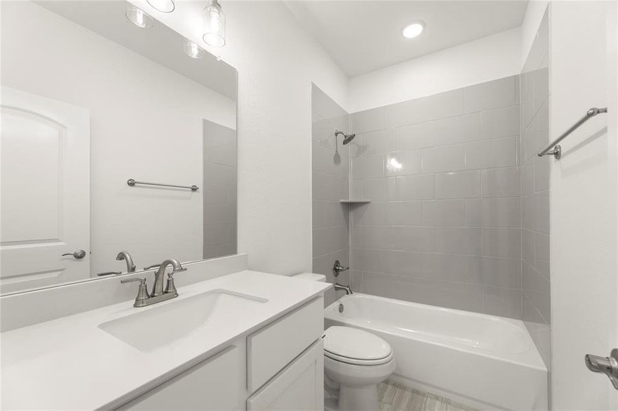 Furnished interior view inside a new home in Walden Pond, Forney (Image 15).