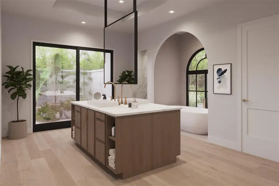 Furnished interior view inside a new home in , Dripping Springs (Image 8). Furnished interior view inside a new home in , Dripping Springs (Image 8).