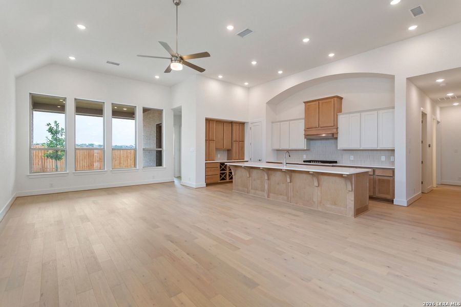 Furnished interior view inside a new home in Briggs Ranch, San Antonio (Image 6).