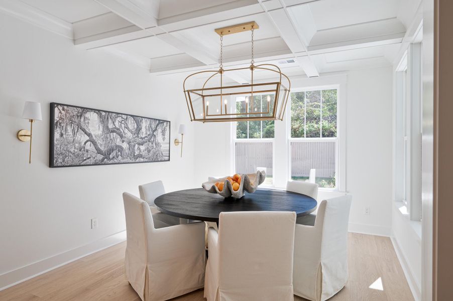 Furnished interior view inside a new home in , Summerville (Image 8).