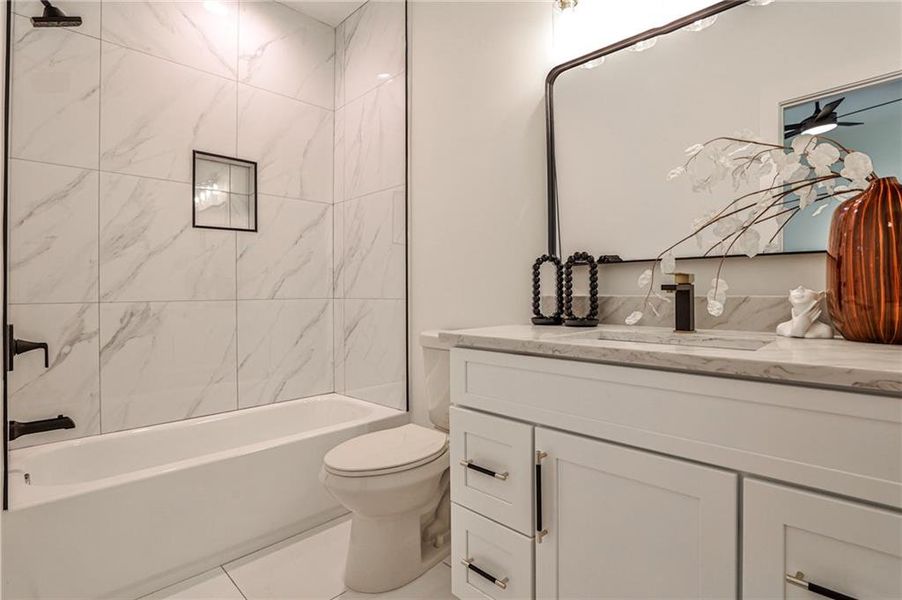 Furnished interior view inside a new home in , Decatur (Image 34).