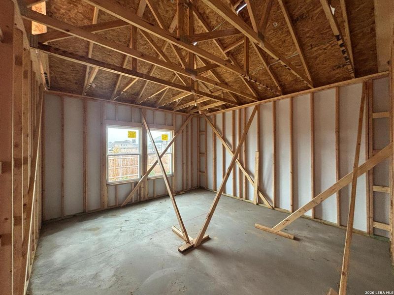 In-progress construction of a new home in The Summit at Saddlebrook Ranch 55's, Schertz, TX (Image 20). In-progress construction of a new home in The Summit at Saddlebrook Ranch 55's, Schertz, TX (Image 20).