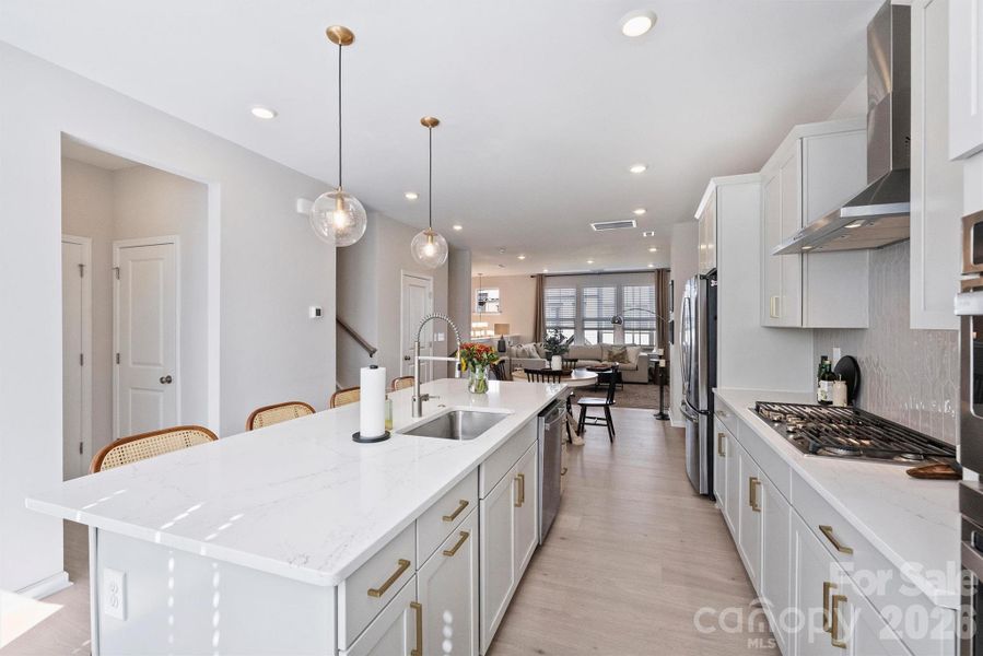 Furnished interior view inside a new home in , Davidson (Image 27).
