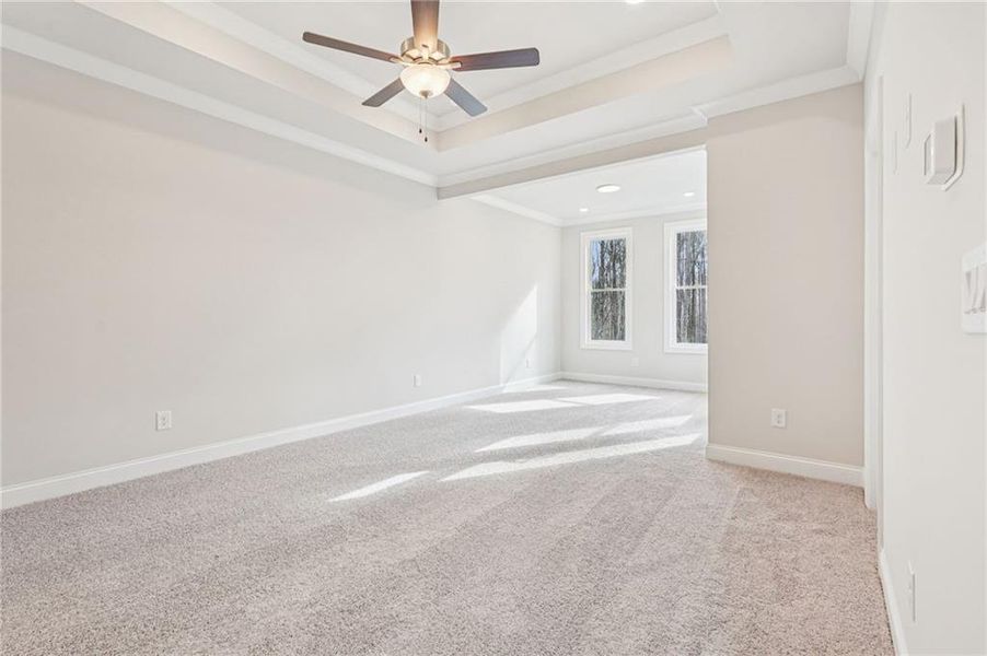 Spacious, unfurnished interior of a new home in Byers Park, Alpharetta (Image 43).