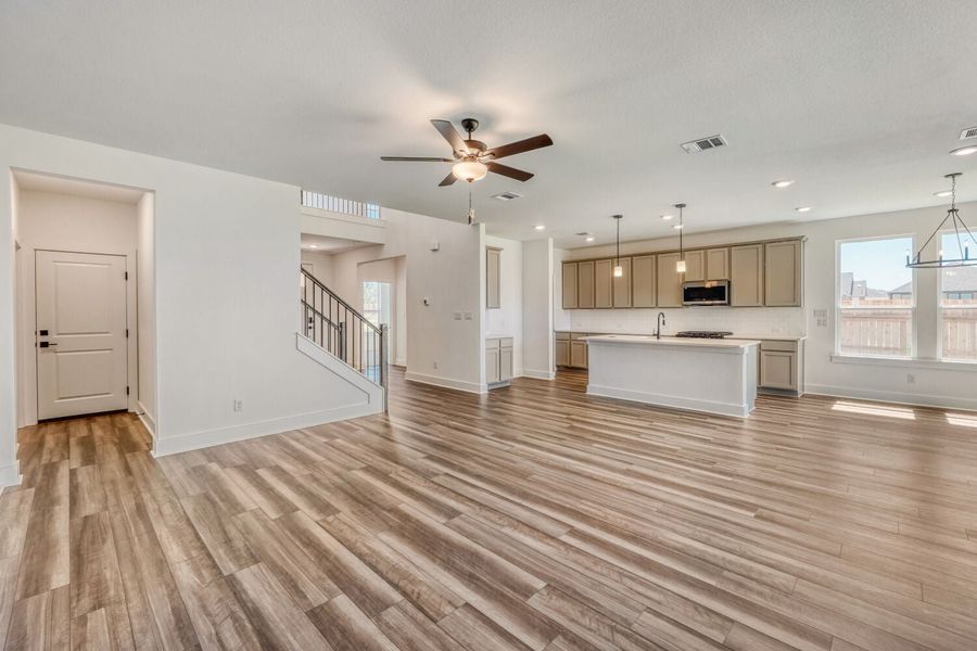 Spacious, unfurnished interior of a new home in Freedom at Anthem, Kyle (Image 13). Spacious, unfurnished interior of a new home in Freedom at Anthem, Kyle (Image 13).