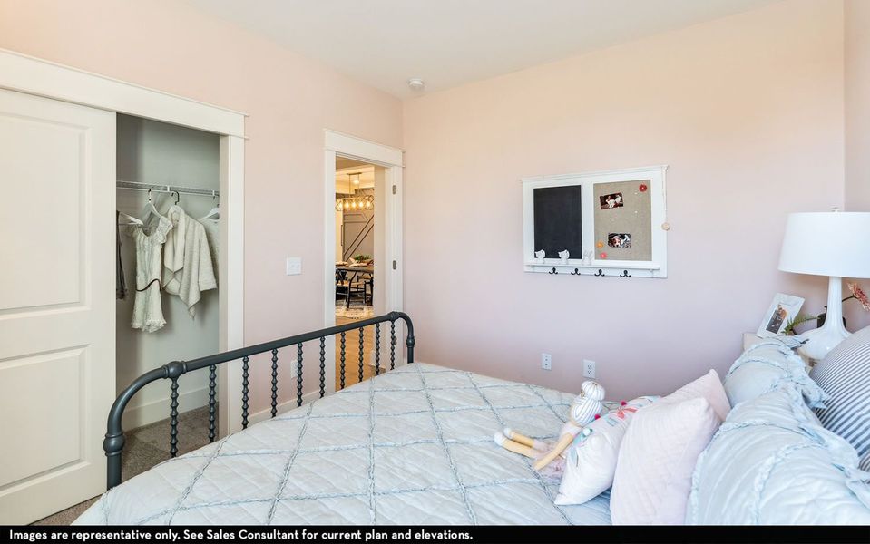 Furnished interior view inside a new home in McCain's Station, Gallatin (Image 23).