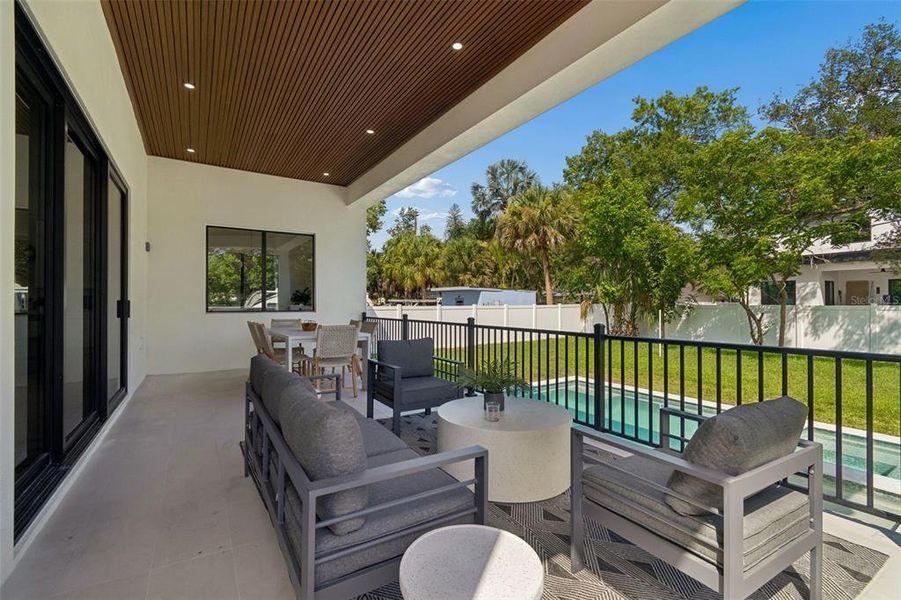 Exterior details and patio area of a home in , Tampa (Image 26). Exterior details and patio area of a home in , Tampa (Image 26).