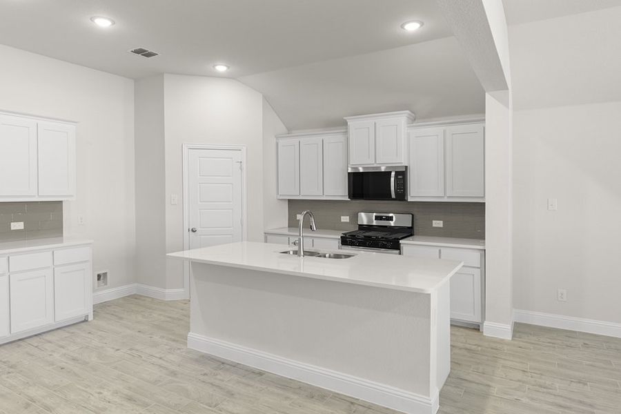 Representative exterior photo of a completed home built from the Cambridge by Impression Homes in Arcadia Trails, Balch Springs, TX (Image 8). Representative exterior photo of a completed home built from the Cambridge by Impression Homes in Arcadia Trails, Balch Springs, TX (Image 8).