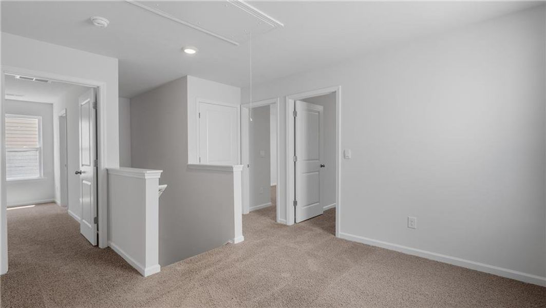 Spacious, unfurnished interior of a new home in Mableton Station, Mableton (Image 8).