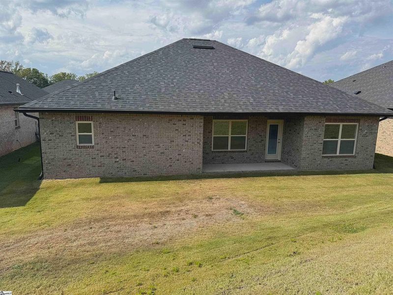 Exterior details and patio area of a home in Bracken Woods, Piedmont (Image 14).