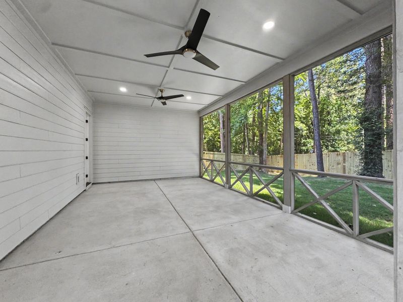 Exterior details and patio area of a home in , Summerville (Image 28). Exterior details and patio area of a home in , Summerville (Image 28).