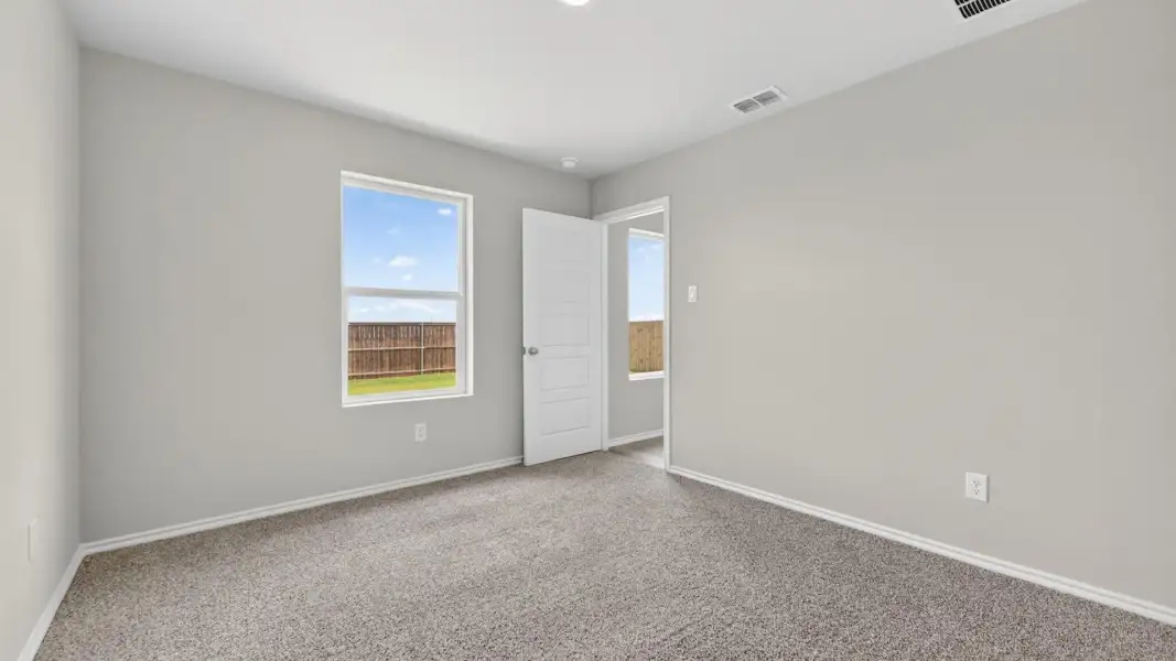 Spacious, unfurnished interior of a new home in Blackbird Estates, Mineral Wells (Image 18). Spacious, unfurnished interior of a new home in Blackbird Estates, Mineral Wells (Image 18).