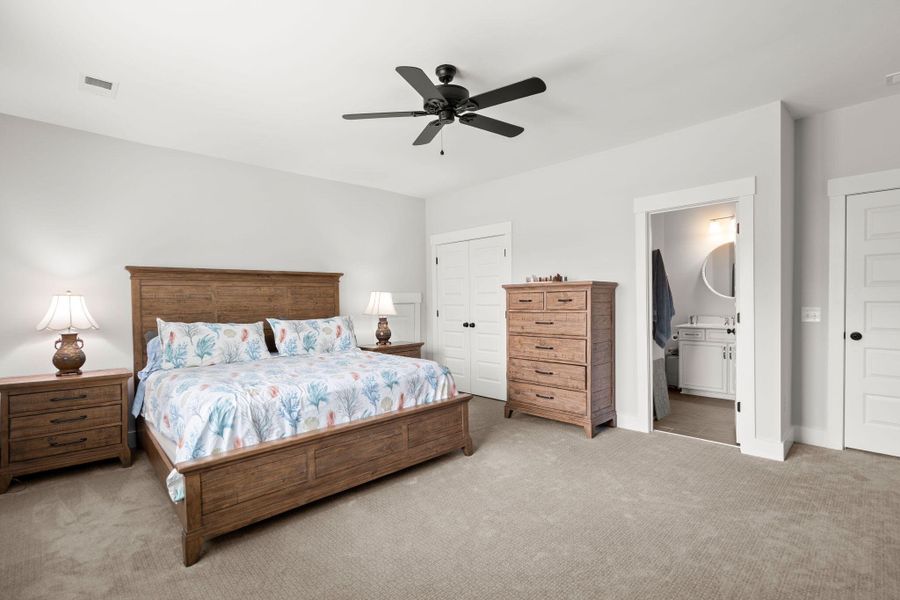 Furnished interior view inside a new home in , Huger (Image 30).