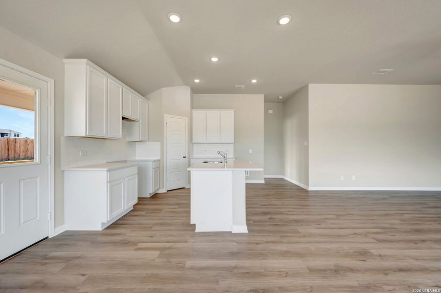 Furnished interior view inside a new home in Hickory Ridge Estates, Elmendorf (Image 13).