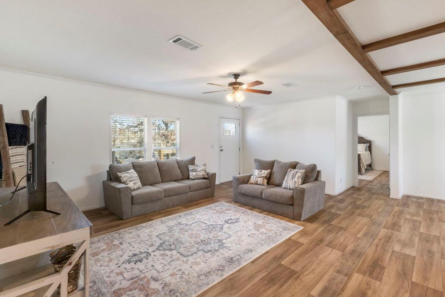 Furnished interior view inside a new home in , Somerville (Image 12).