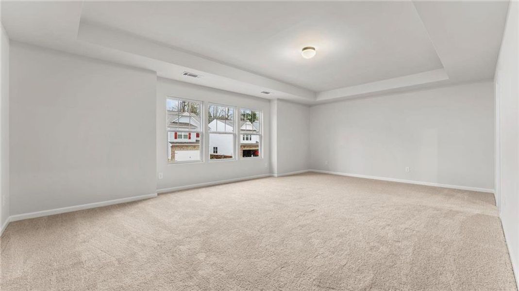 Spacious, unfurnished interior of a new home in Castleberry Pointe, Dawsonville (Image 10). Spacious, unfurnished interior of a new home in Castleberry Pointe, Dawsonville (Image 10).