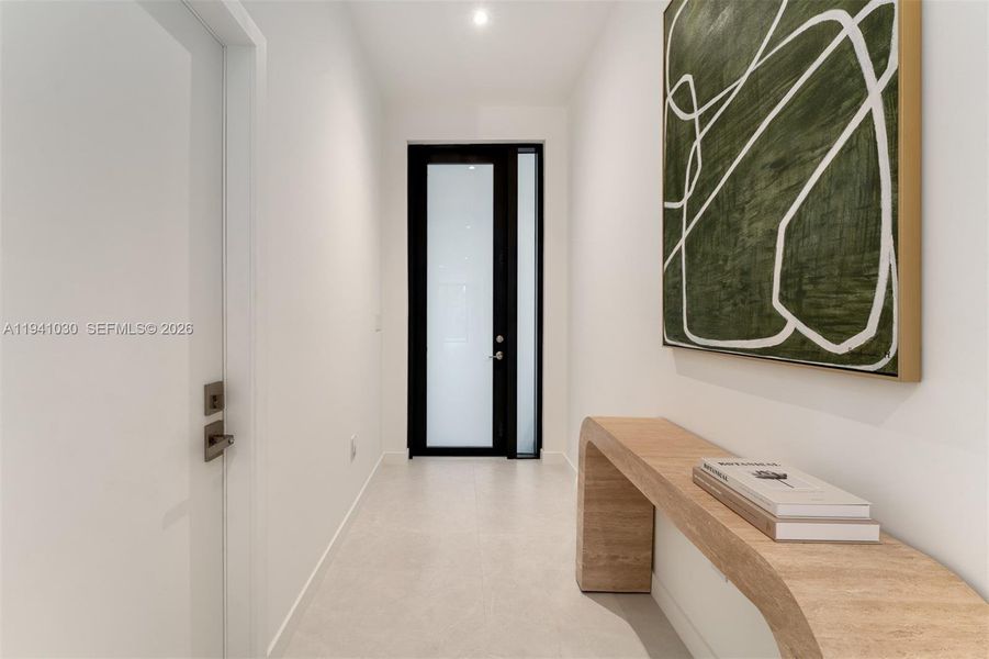 Furnished interior view inside a new home in , Miami (Image 13).