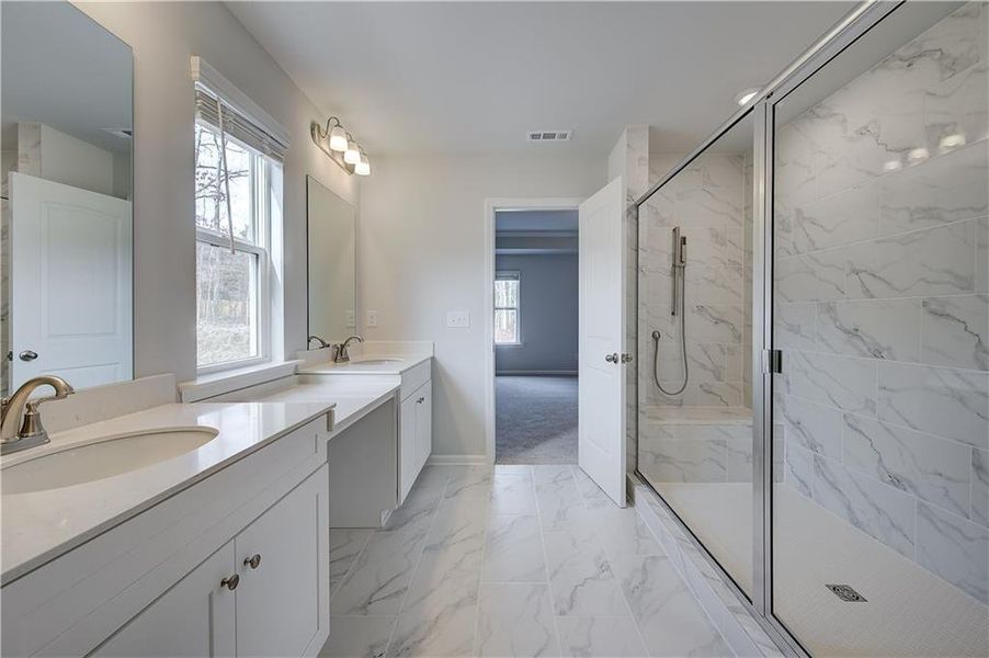 Furnished interior view inside a new home in Hamilton Lakes, Lawrenceville (Image 12).