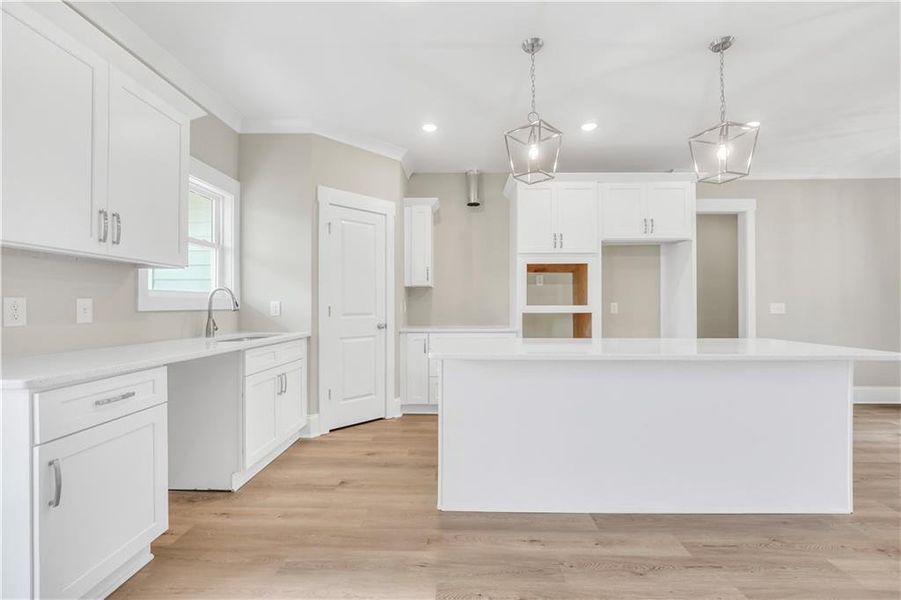 Furnished interior view inside a new home in , McDonough (Image 8).