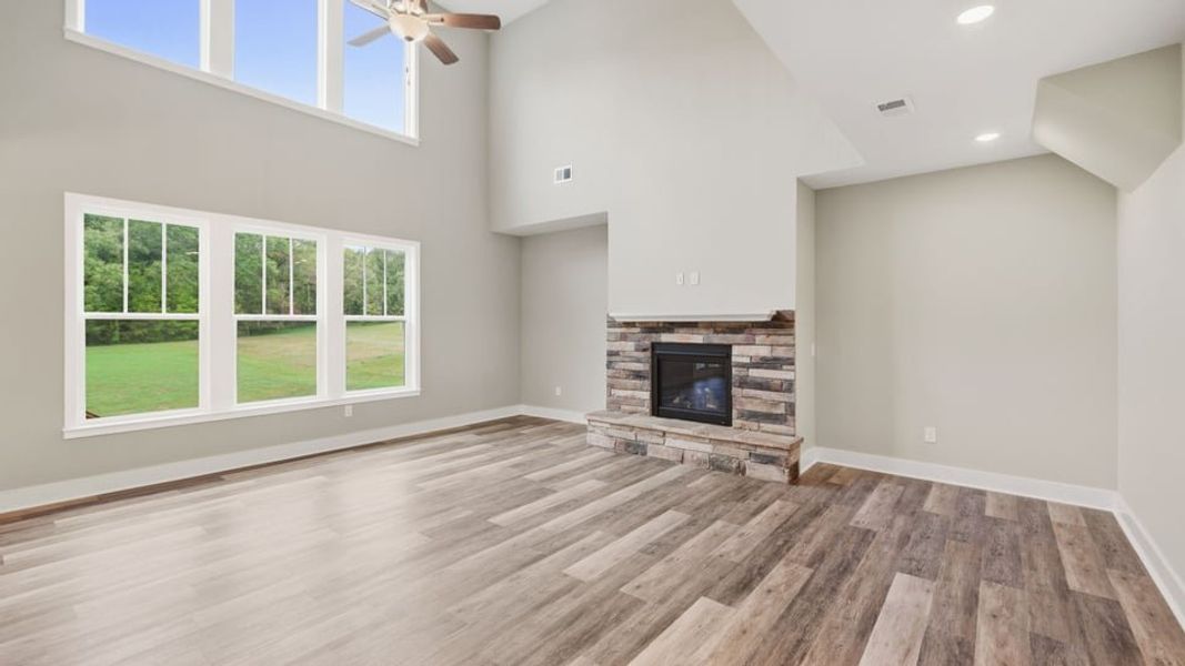 Spacious, unfurnished interior of a new home in Pinebrook, Woodruff (Image 22). Spacious, unfurnished interior of a new home in Pinebrook, Woodruff (Image 22).