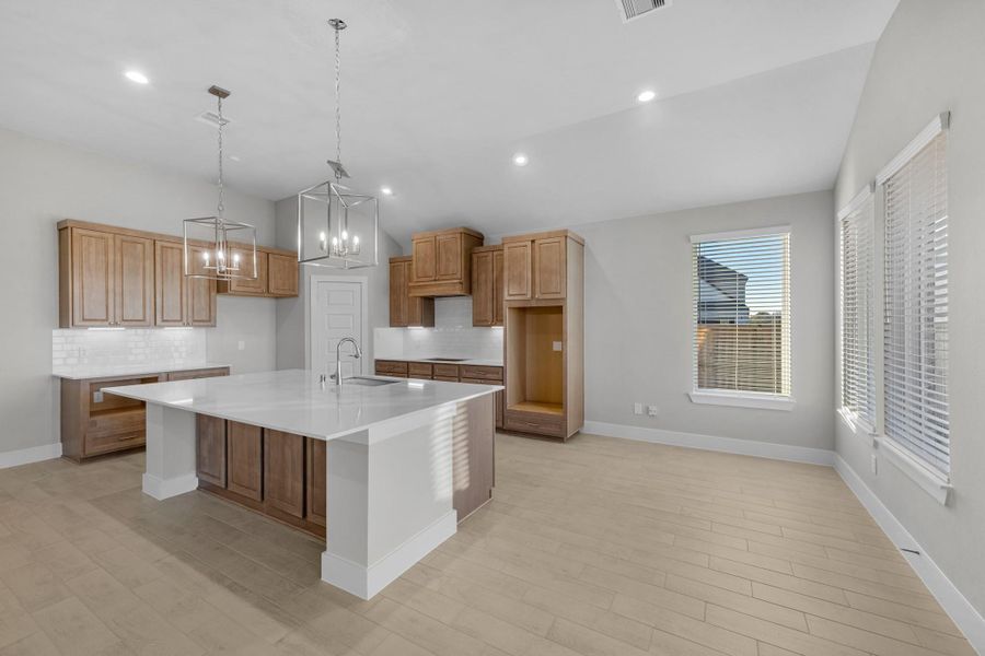 Furnished interior view inside a new home in Briarwood Crossing, Rosenberg (Image 13).