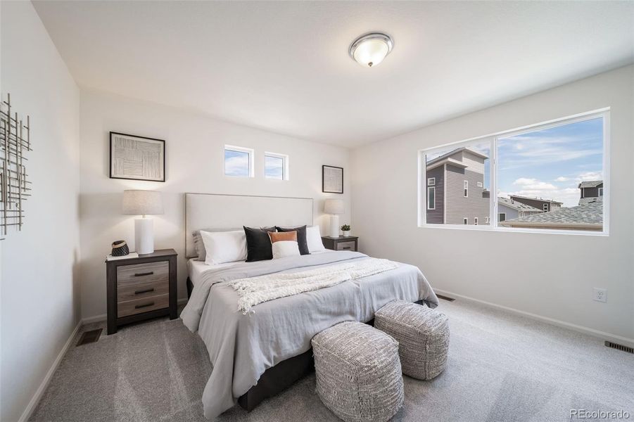 Furnished interior view inside a new home in , Commerce City (Image 9).