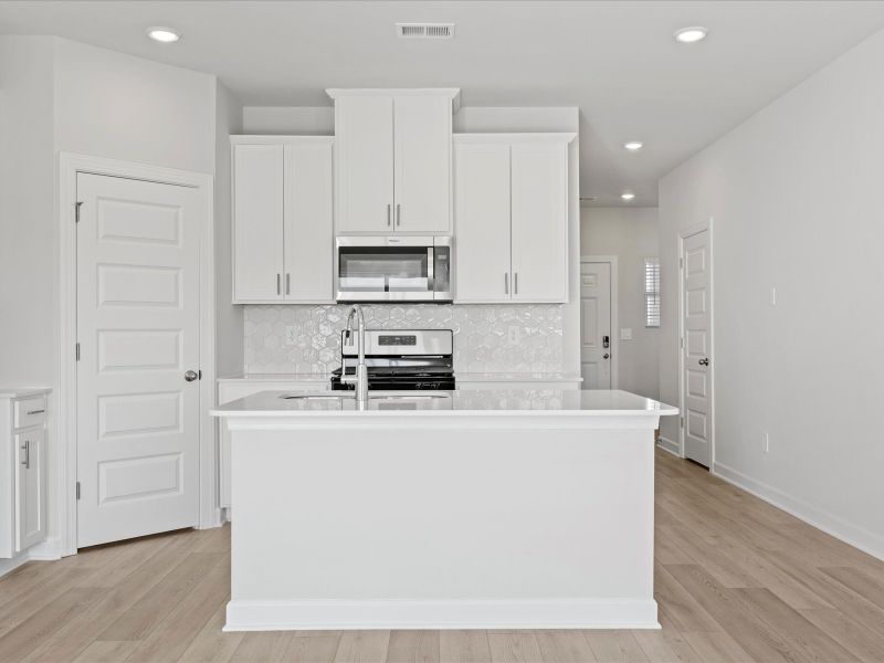 Furnished interior view inside a new home in Valentine Townes, Greer (Image 5).