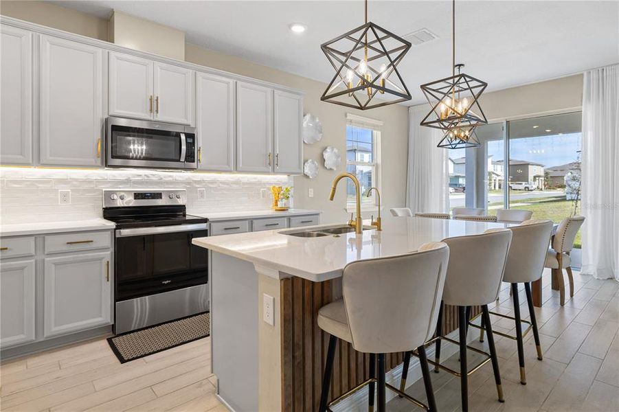 Furnished interior view inside a new home in , Minneola (Image 13).