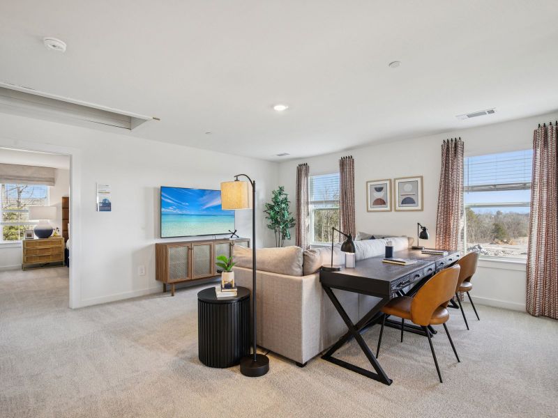 Furnished interior view inside a new home in Greystone - Legacy Series, Smyrna (Image 9).