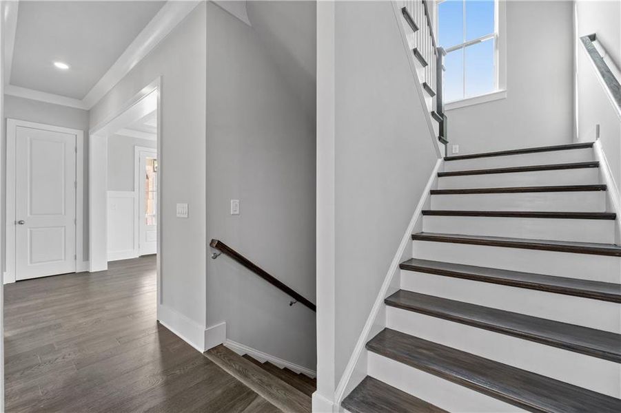 Furnished interior view inside a new home in Crossroads, Milton (Image 17). Furnished interior view inside a new home in Crossroads, Milton (Image 17).