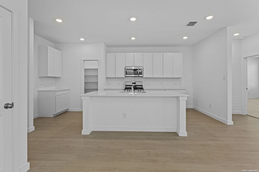 Furnished interior view inside a new home in Hightop Ridge, Converse (Image 6).