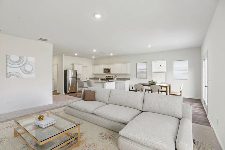 Representative furnished interior of a home built from the Splendor by Starlight Homes in The Summit at Carters Station, Columbia (Image 5).