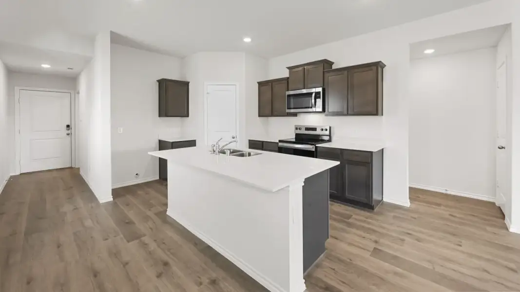 Furnished interior view inside a new home in Wildcat Ranch, Crandall (Image 5).