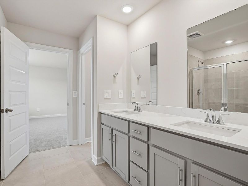 Furnished interior view inside a new home in Wexford Park, Fountain Inn (Image 6).