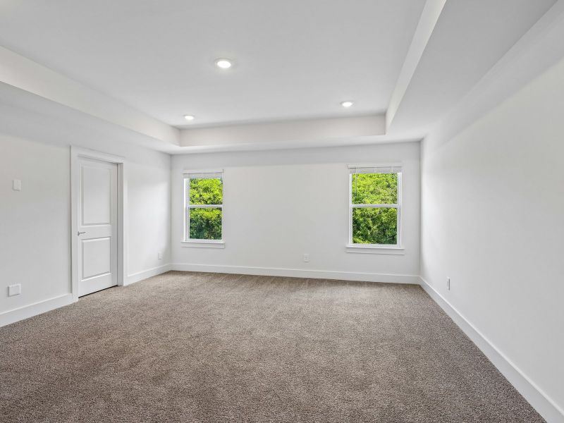 Spacious, unfurnished interior of a new home in Station Hill - Reserve Series, Thompson's Station (Image 17). Spacious, unfurnished interior of a new home in Station Hill - Reserve Series, Thompson's Station (Image 17).