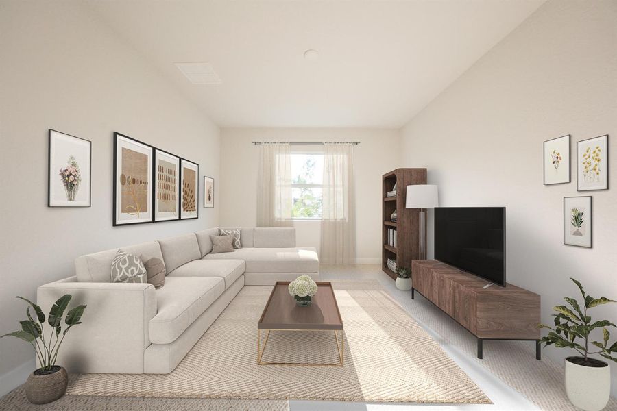 Cottage- Den with Sofa Cottage- Den with Sofa