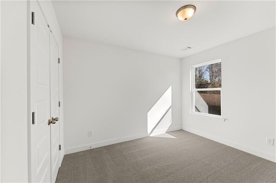 Spacious, unfurnished interior of a new home in Mulberry Summit, Flowery Branch (Image 19). Spacious, unfurnished interior of a new home in Mulberry Summit, Flowery Branch (Image 19).