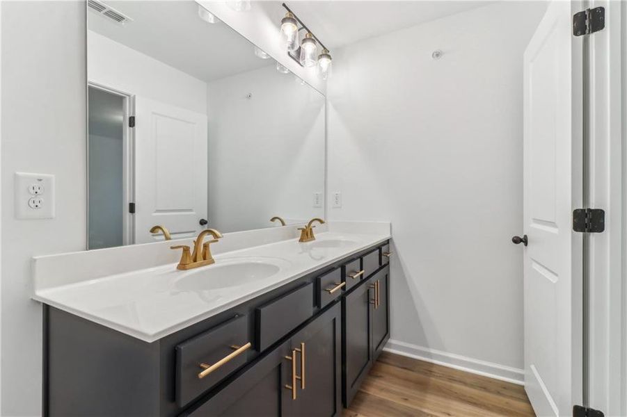 Furnished interior view inside a new home in Laurelwood, Douglasville (Image 4).