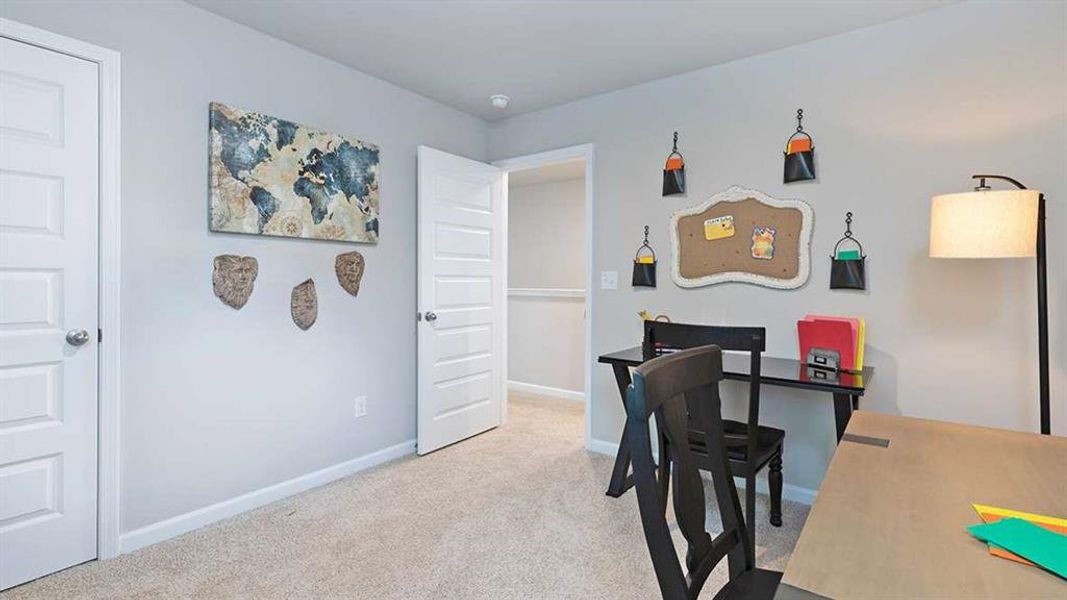 Furnished interior view inside a new home in The Reserve at Calcutta, Stockbridge (Image 11).