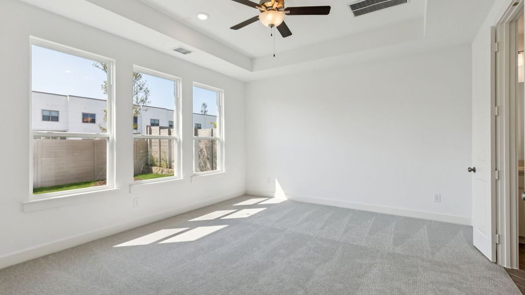 Representative unfurnished interior of a home built from the Tristan by Normandy Homes in Rainwater Crossing, Celina (Image 19).