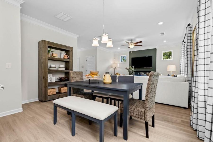 Furnished interior view inside a new home in Kingston Park, Kingston (Image 11).