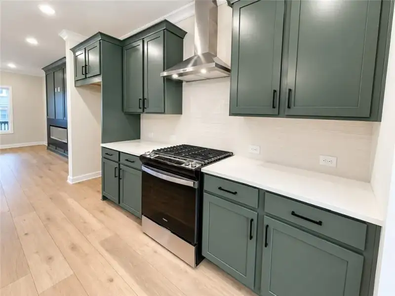 Furnished interior view inside a new home in Townes at South Main, Kennesaw (Image 10).