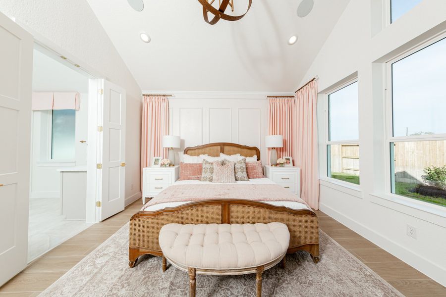 Representative furnished interior of a home built from the Vanderbilt by Beazer Homes in COLTON, Todd Mission (Image 11).