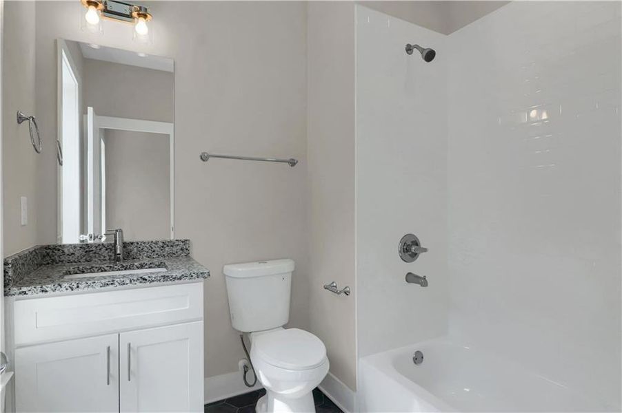 Furnished interior view inside a new home in , Atlanta (Image 12).